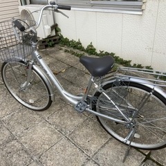 24インチ自転車】美品❗️マルイシ製 LEDオートライト 変速なし 若林