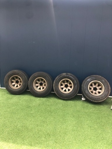 【バリ山】ジオランダー i/t スタッドレス4本セット 15インチ