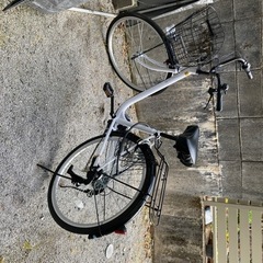 美品　CHACLE26インチ　ノーパンクタイヤ自転車　