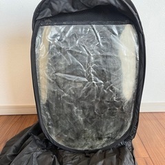 norokka ぱっと30秒！ポップアップする 子供乗せ 自転車 チャイルドシート レインカバー 防寒 花粉 対策【 後ろ ( リア ) チャイルドシート 専用 レインカバー】  (カラーリング:ブラック)の画像