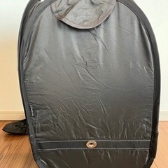 norokka ぱっと30秒！ポップアップする 子供乗せ 自転車 チャイルドシート レインカバー 防寒 花粉 対策【 後ろ ( リア ) チャイルドシート 専用 レインカバー】  (カラーリング:ブラック)の画像