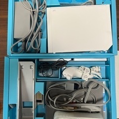 取引中　　　　　　　　　Nintendo Wii本体一式