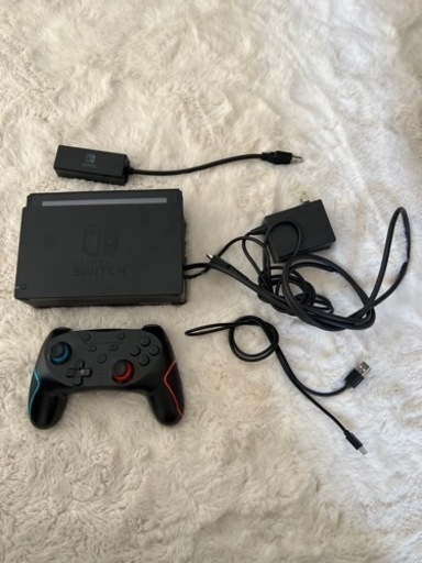 switch本体　※写真に載せてない付属品つけてます