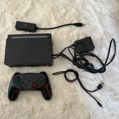 switch本体　※写真に載せてない付属品つけてます
