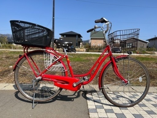ブリヂストン　シティサイクル　自転車　26インチ