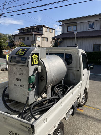 早い人勝ち！タツノ469ℓ入る灯油タンク　完動品　現在稼働中　来て確認も可能です（5月連休後販売）