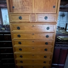 和箪笥（伝統家具） (住まいのリユース市場) 角田の収納家具《タンス、衣類収納》の中古あげます・譲ります｜ジモティーで不用品の処分