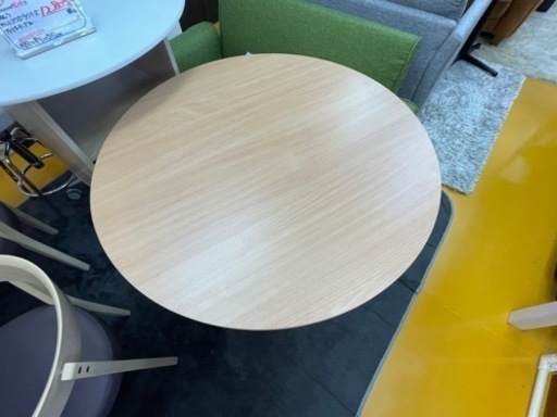 【リサイクルサービス八光】カフェテーブル　円形90サイズ