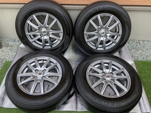 ??2022年製サマータイヤ‼️フィット等‼️ブリヂストンレグノ‼️175/70R14‼️14×5.5J.ET43‼️仕上げ検品済み室