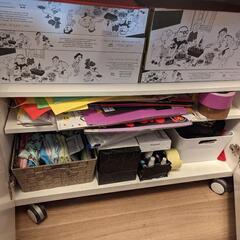 キッチンカウンター　コンセント付きの画像