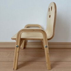 木こりのいす　キッズチェアの画像