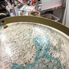 地球儀(アメリカ製)の画像