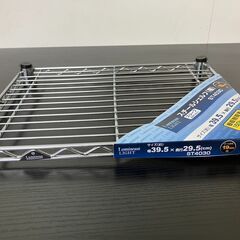 新品未使用★ ルミナスライト スチールシェルフ 棚板3枚セット ST4030 ADDポール 2P 60cm の画像