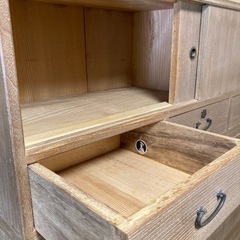 【貴重】最高級桐箪笥　ハーモニカ付き　和箪笥　ハーモニカ箪笥　昭和レトロの画像