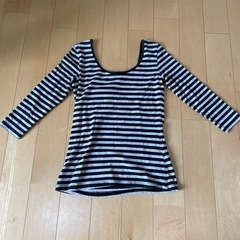 七分袖カットソー　XSの画像