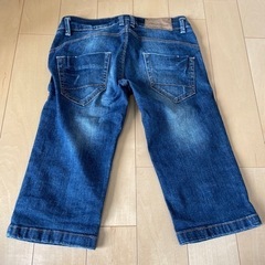デニムパンツ　XSの画像