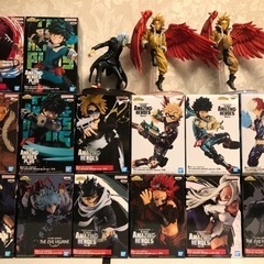 【匿名配送】ヒロアカ　フィギュア　まとめ売り まとめ売りヒロアカ フィギュア ヒロアカ フィギュア まとめ売り 9点