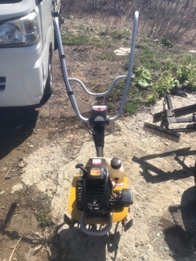 一時停止中　RYOBI リョービ　小型　耕運機【RCV-3400】カルチベータ