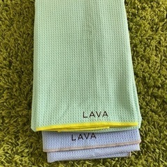 ホットヨガタオル　LAVA 2枚