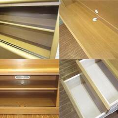 ss4973 壁面収納 テレビボード ライトブラウン テレビ台 ハイタイプ