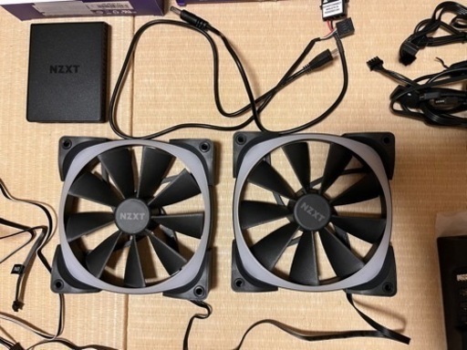 NZXT ファン　コントローラー　USBハブ　LED 全てセット