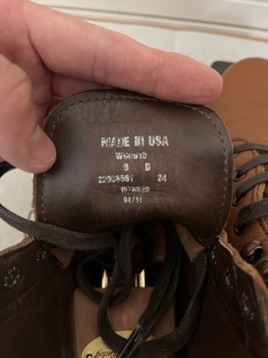 【US9 27.0cm】ウルヴァリン1000マイルブーツ