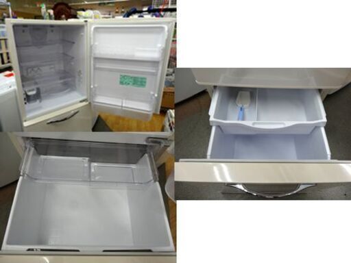 西岡店  冷蔵庫 265L 2013年製 3ドア 日立 R-S27CMV 自動製氷機付 シルクベージュ 200Lクラス