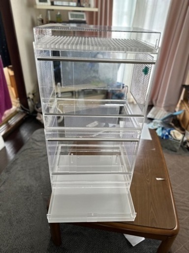 値下げ!モモンガ飼育用アクリルケージ