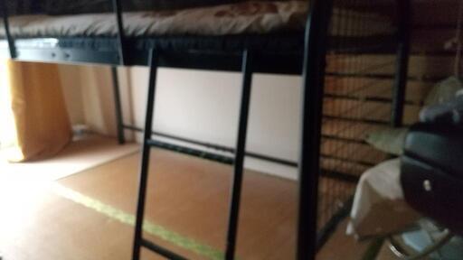 ★土日値引きで￥2000★お子様大好きロフトベッド(パイプ式)