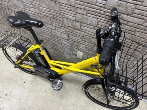新生活応援SALE  東京23区配達無料　新基準 ヤマハ　パスシティX 8.9Ah リチウム 電動自転車 中古　BS 201