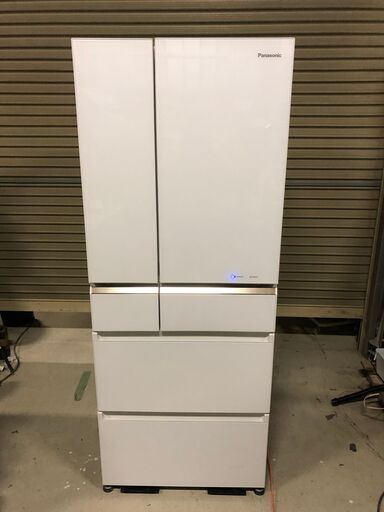 Panasonic 6ドア冷蔵庫 NR-F475XPV 2019年製 エコナビ ４７０L