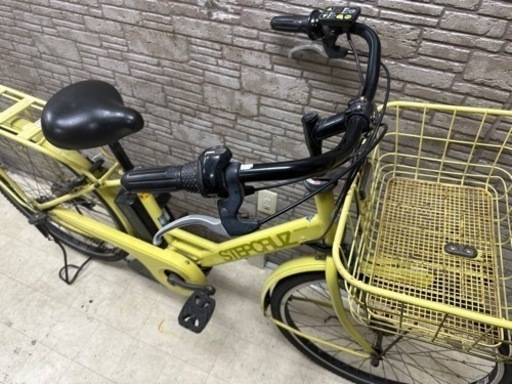 新生活応援SALE 東京23区配達無料　新基準 ブリヂストン ステップクルーズ　8.7Ah リチウム 電動自転車 中古　BS 203