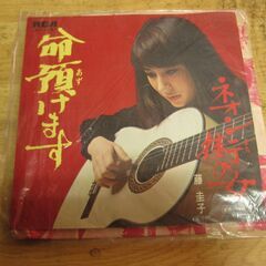 4734【7in.レコード】藤圭子／命預けます
