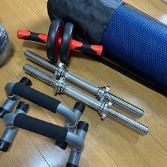 【確定済】【4/19まで値引500円】筋トレ/宅トレ/ダイエット器具セットの画像
