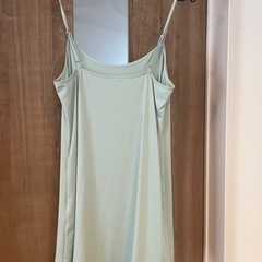 結婚式用ドレス　薄緑の画像