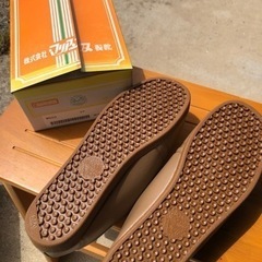 新品未使用　介護　靴　シューズ　25.0 茶色　マリアンヌの画像