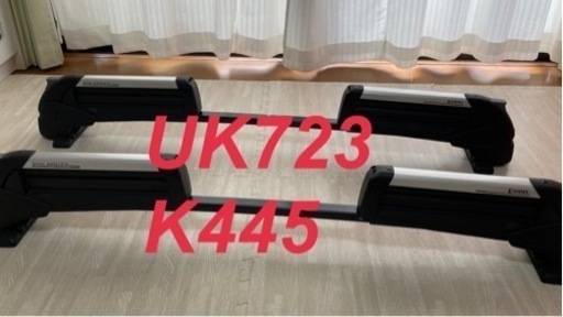 INNO UK723デュアルアングルウインターキャリア斜め積み可 + K445