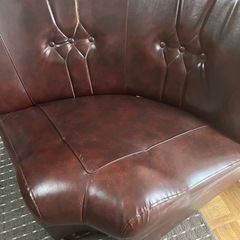 7日まで！！R型　ソファ　革