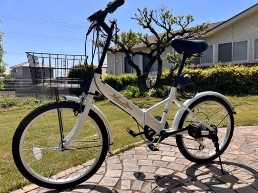 折り畳み自転車　未登録