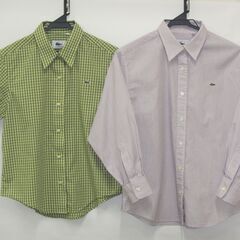 R/LACOSTE／綿シャツセット／size40