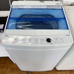 洗濯機　No.5277　ハイアール　2019年製　6kg　JW-C60FK　【リサイクルショップどりーむ鹿大前店】