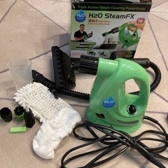 H2O スチームFX 説明書あり　付属品揃ってます