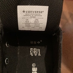 converse   ALLSTAR  スニーカー　　サイズ24.5cmの画像