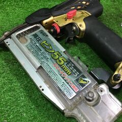 日立工機 NP55HM 高圧ピン打ち機55㎜ 本体のみ【市川行徳店】【店頭取引限定】【ジャンク】管理番号：IT4F3MRQ2KM4の画像