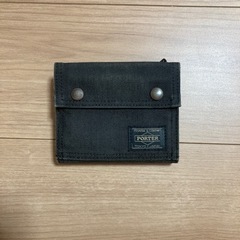 PORTER 財布　ブラック　二つ折り　小銭入れ難あり