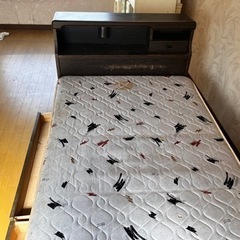 お話中　シングルベットマットレス付きの画像