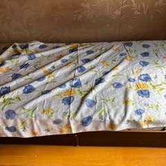 お話中　シングルベットマットレス付きの画像