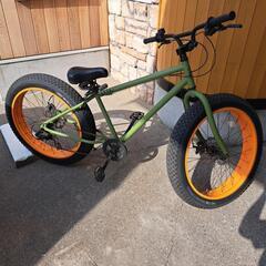 ファットバイク自転車26インチ