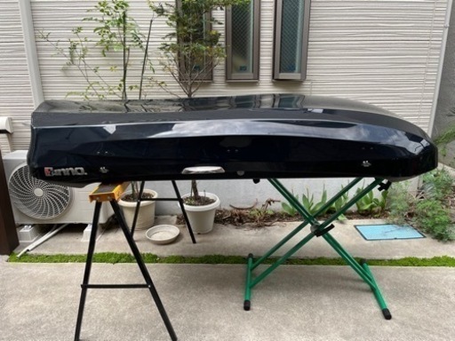 ルーフボックス　INNO WEDGE 624 ウェッジ　両開き 都内文京区引渡し