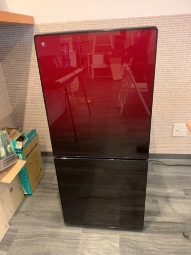 冷蔵庫2ドア110L ノンフロン2017年製